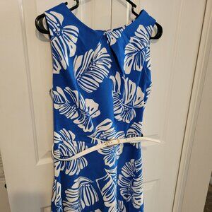 Floral Blue/White Dress Barn